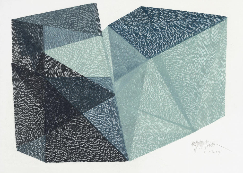 Polygonale Form III. | Leinwand