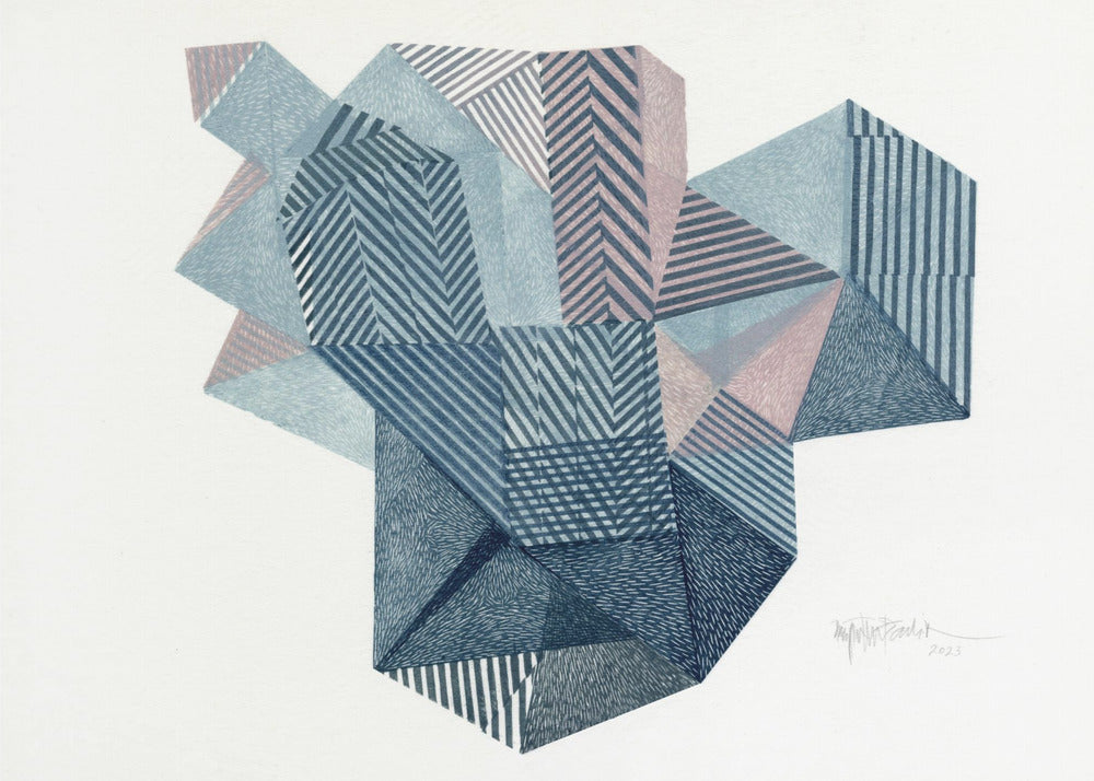 Polygonale Form II. | Leinwand