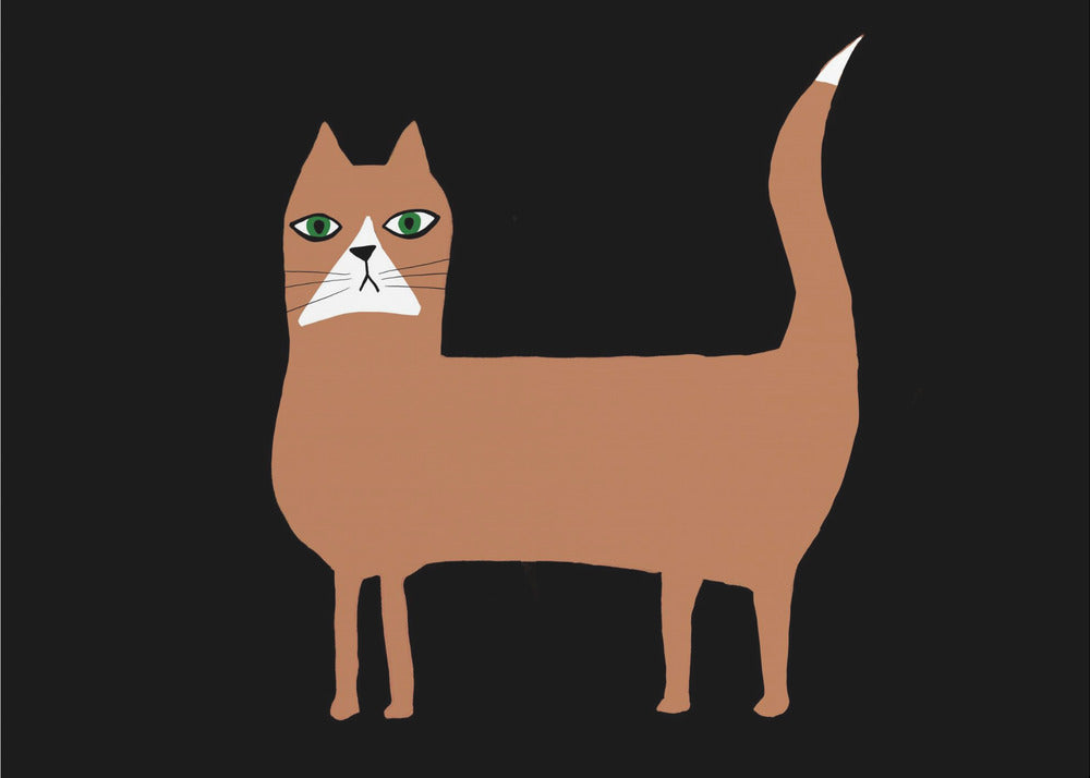 Katze Ingwer Orange | Leinwand