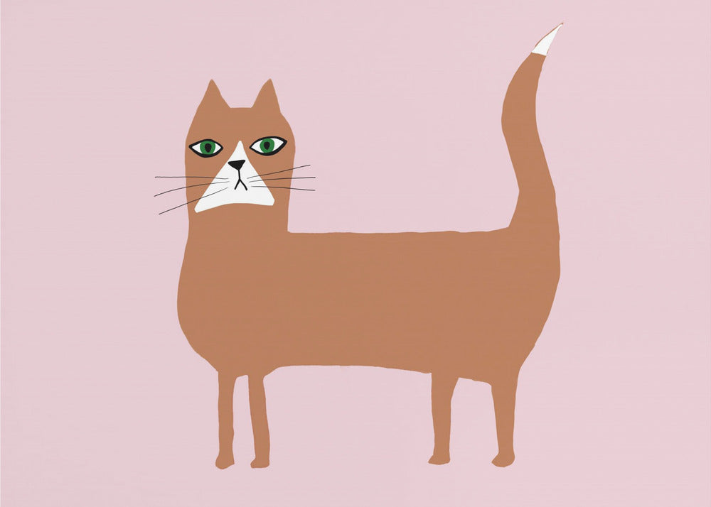 Katze Ingwer Orange | Leinwand