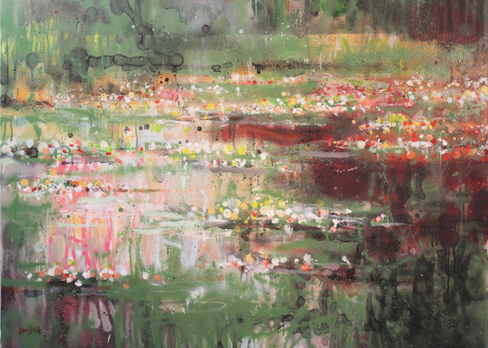 MonetMonetMonet (Rot) | Leinwand