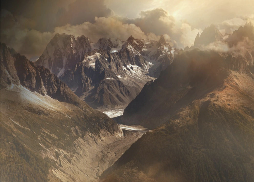 Mont Blanc Massiv | Leinwand