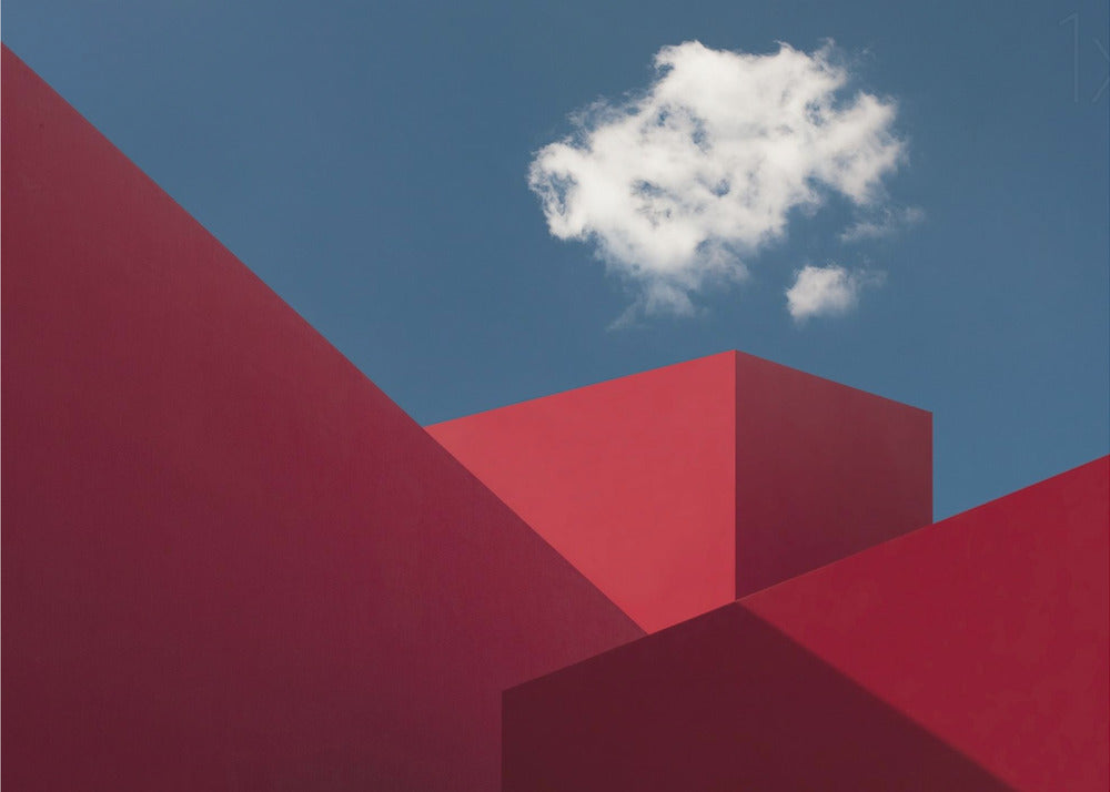 Red Shapes | Canvas