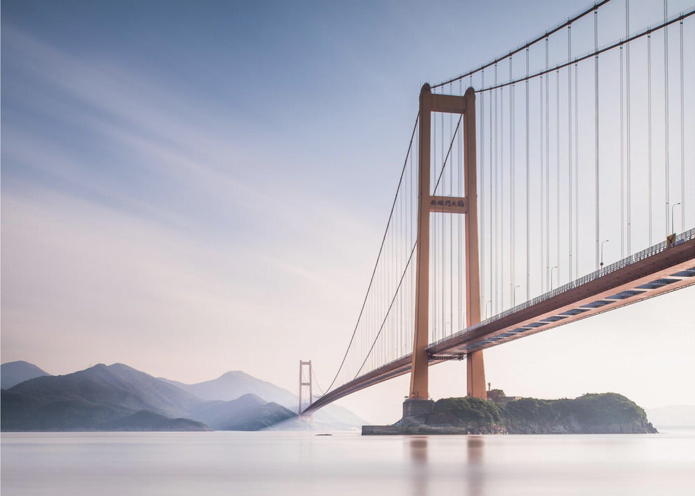 Xihou-Brücke und Mondbucht | Leinwand