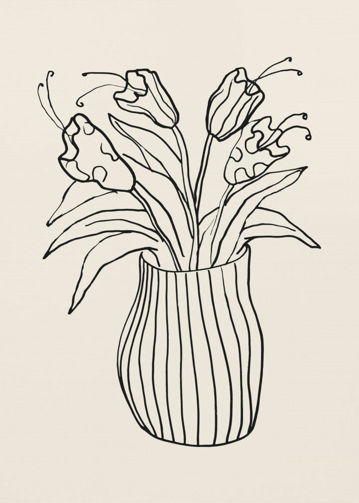 Vase Sketch | Poster