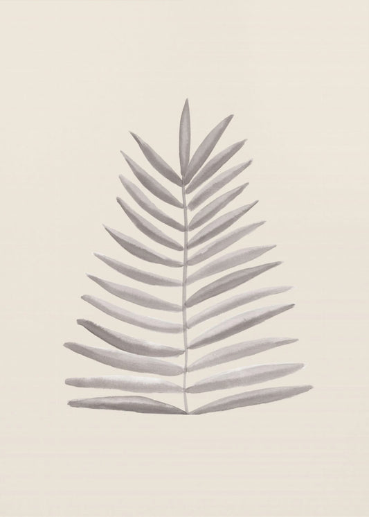 Palmblatt-Tinte | Poster
