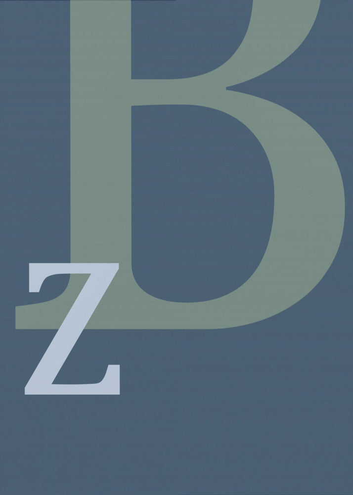 Buchstabe B | Leinwand