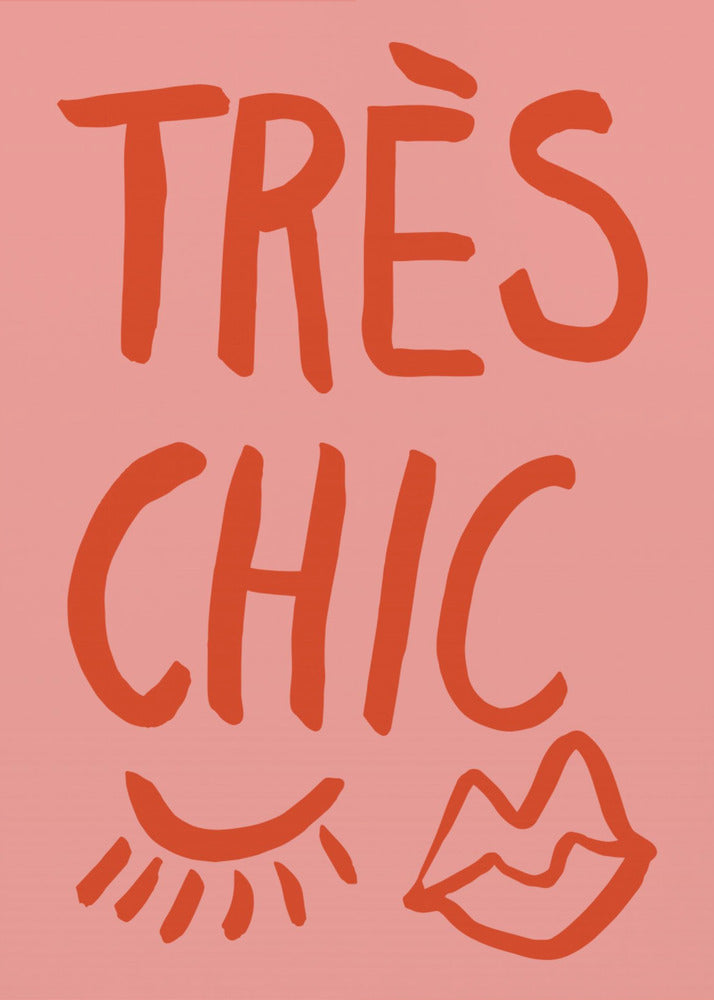 Très Chic Pink | Poster