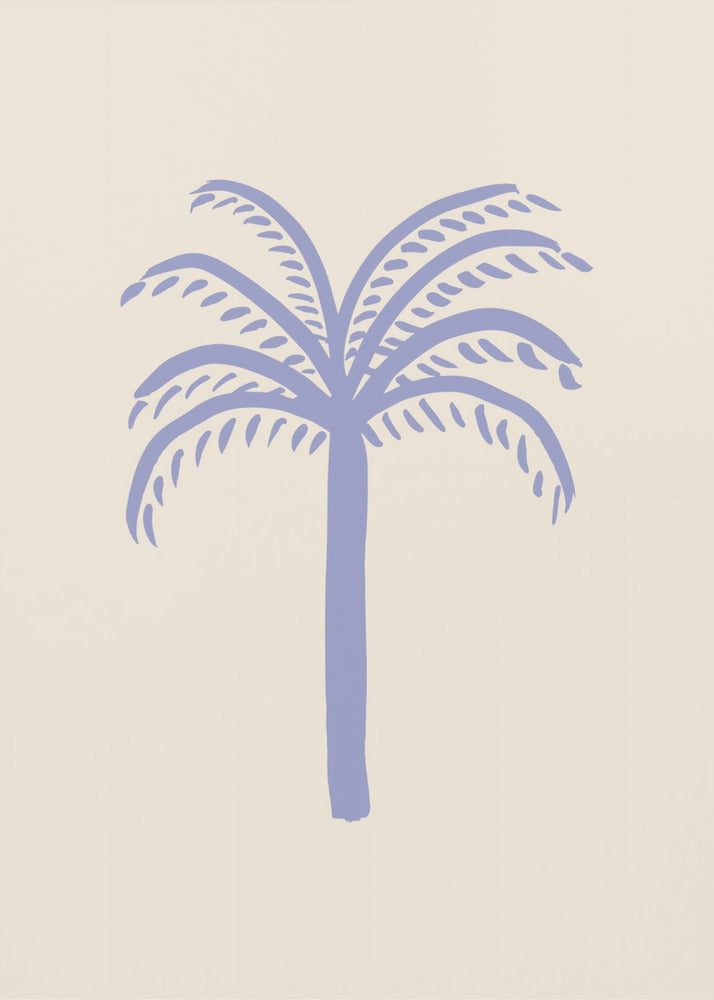 Lilac Palm | Canvas
