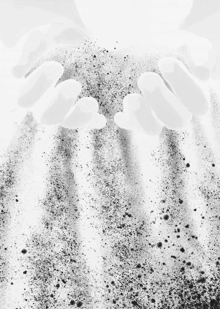 Hands Sand | Poster
