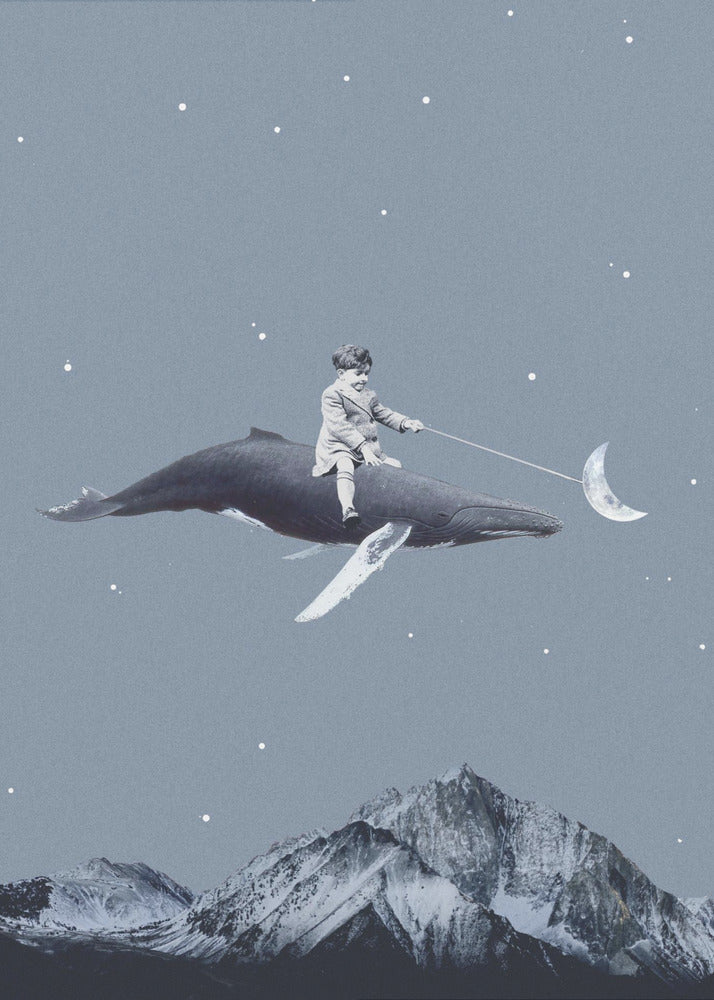 Zielen Sie auf den Mond | Poster