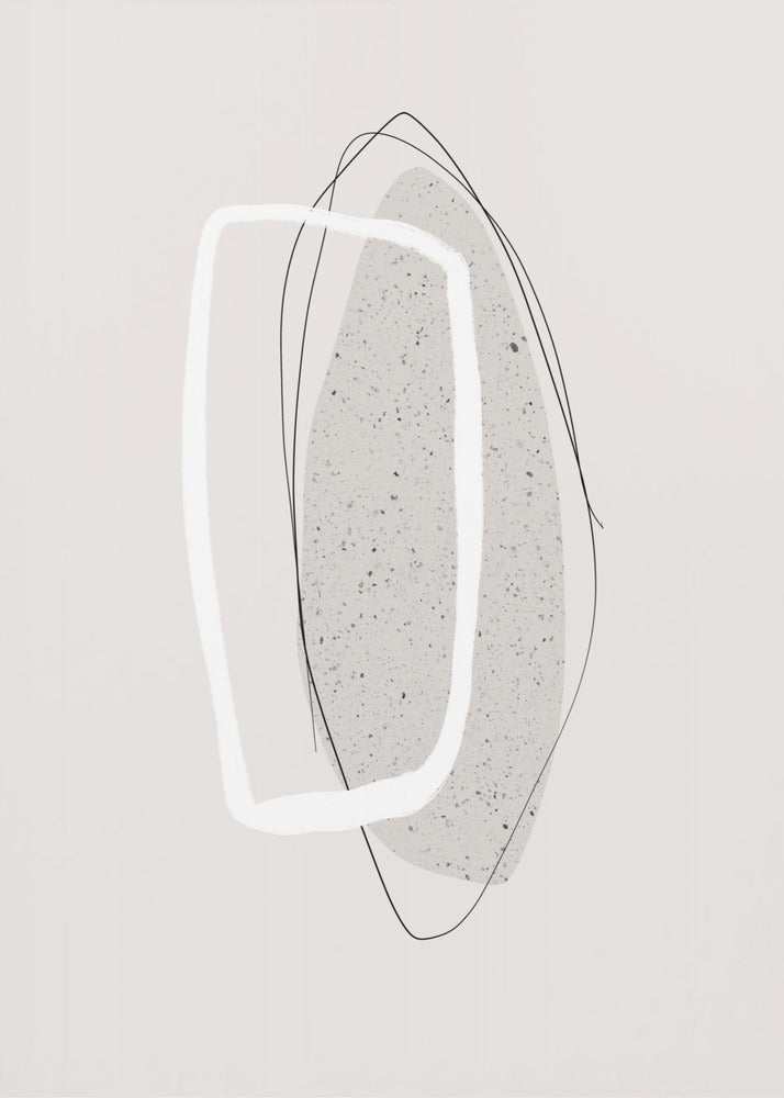 Minimale Harmonie | Leinwand