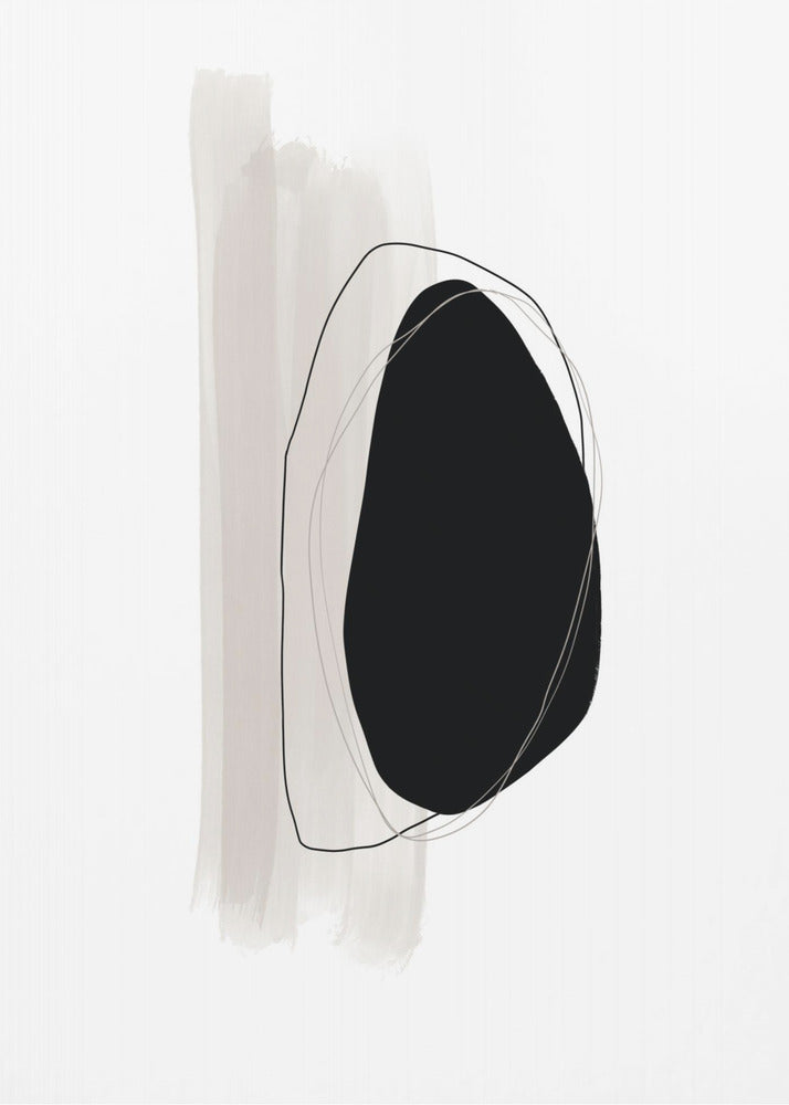 Monochrome Stille | Poster