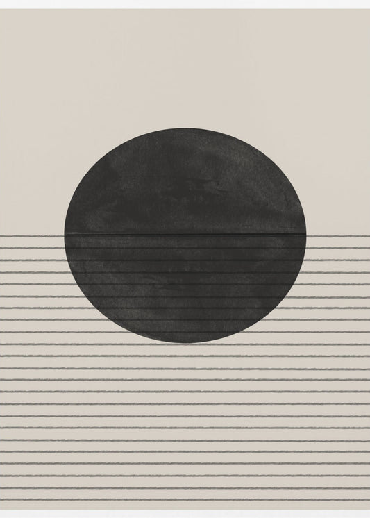 Monochromer Horizont | Poster