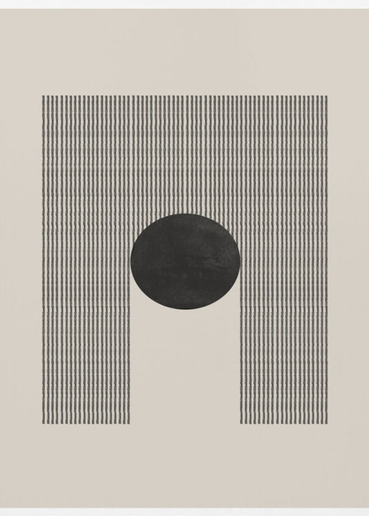 Geometrische Sonnenfinsternis | Poster