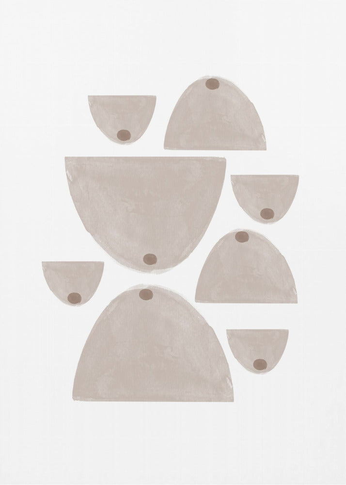 Ausgewogener Minimalismus | Leinwand