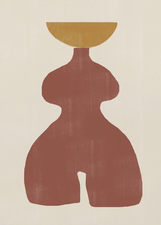 Abstrakte Balance | Poster