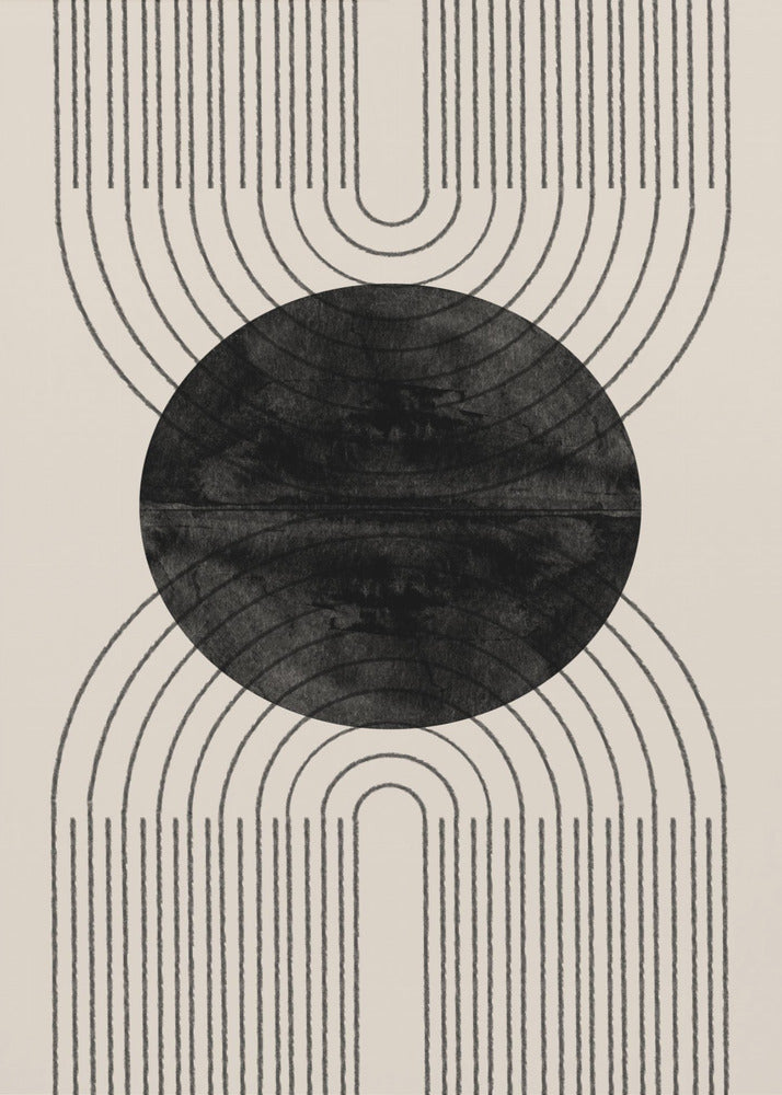Orbitale Echos | Leinwand