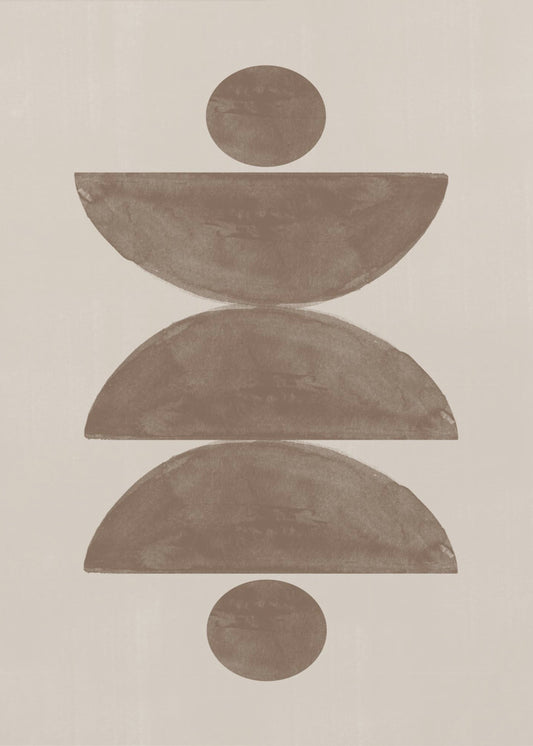 Ausgewogene Geometrie | Leinwand