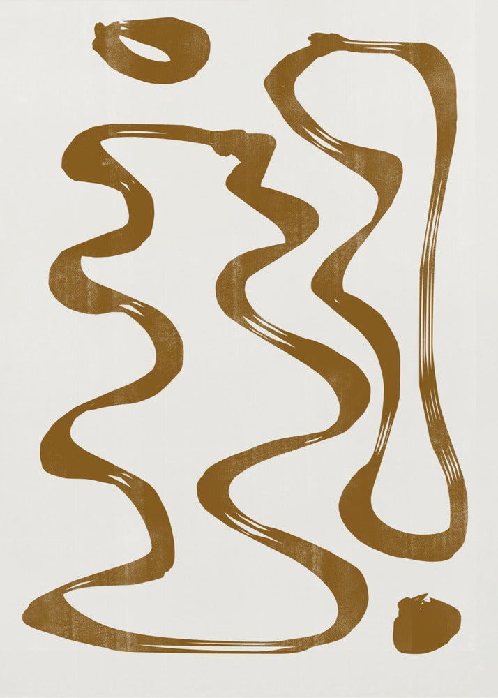 Kurven und Linien | Poster