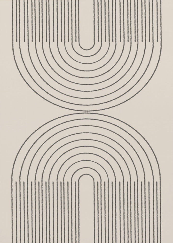 Symmetrische Echos | Leinwand