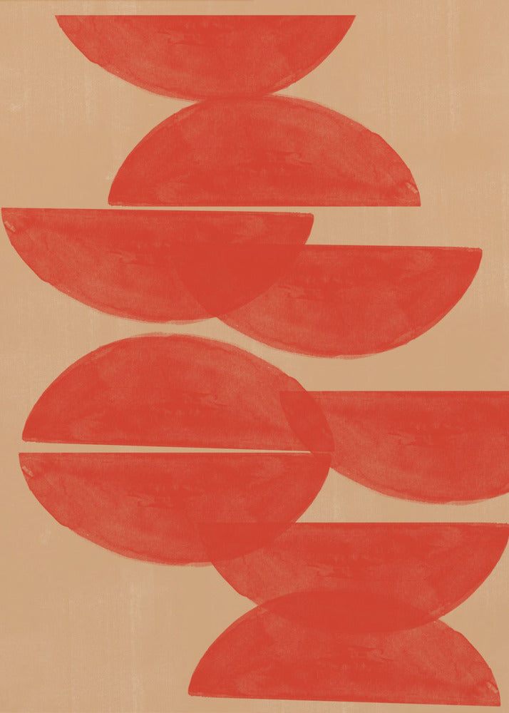 Purpurne Symmetrie | Poster