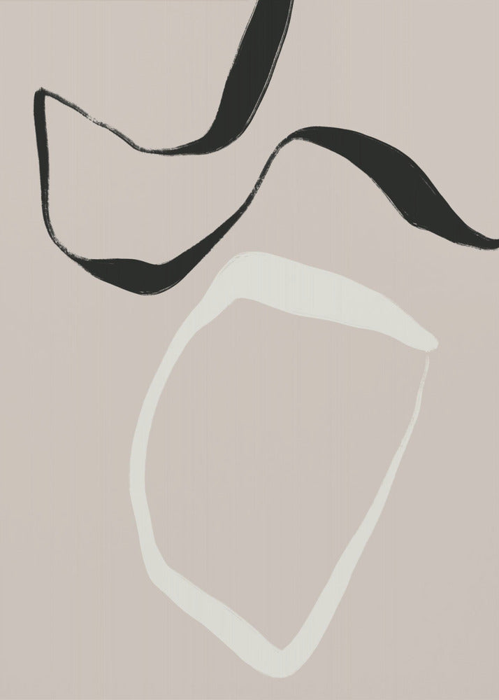 Schwebende Formen | Poster