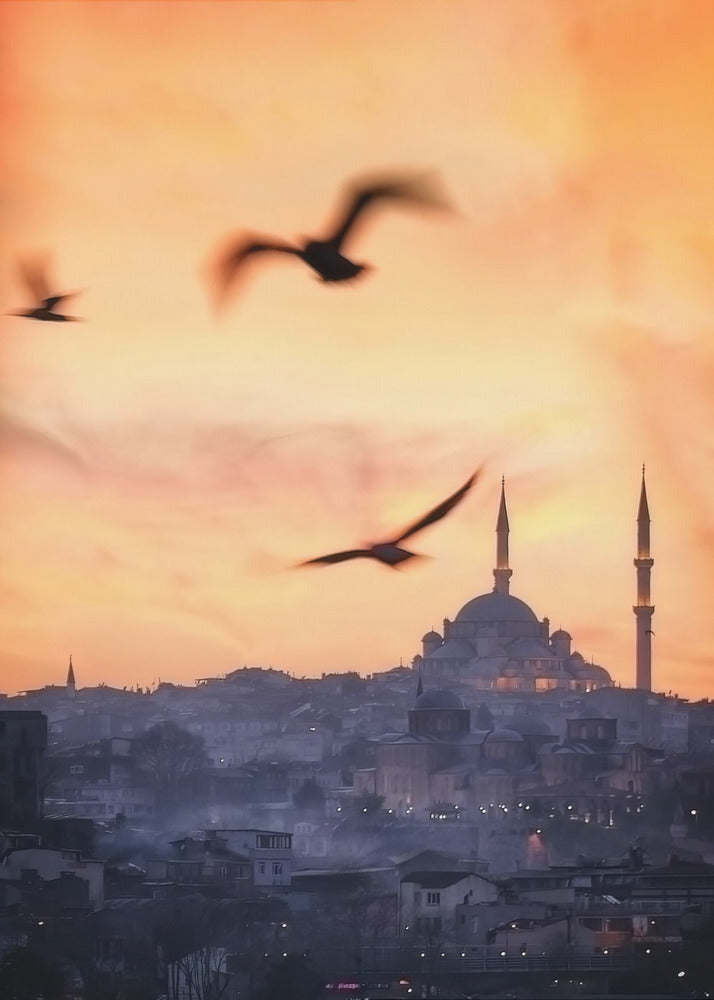 Sonnenuntergang in Istanbul | Poster