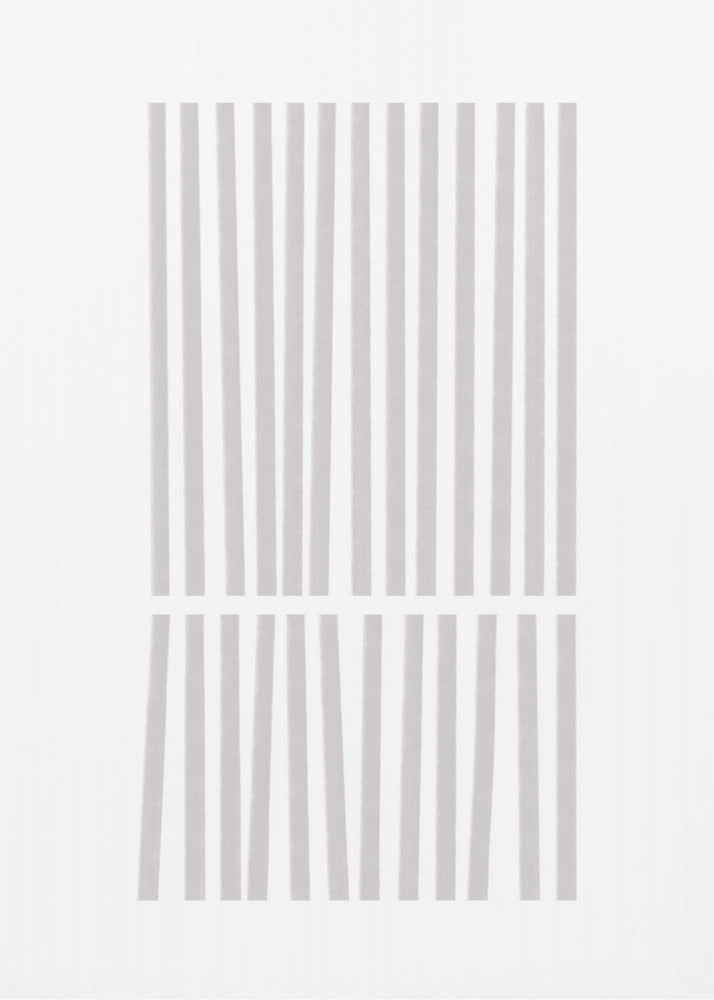 Vertical Gray Lines | Canvas