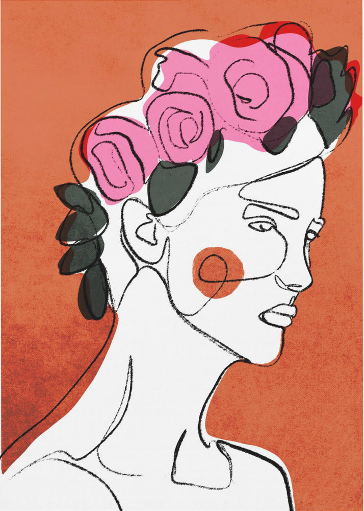 Floral Contemplation | Canvas