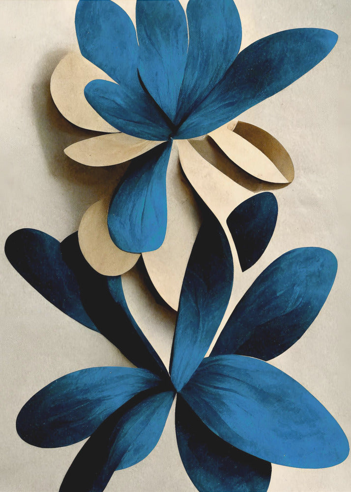 Blaue Nymphen | Poster
