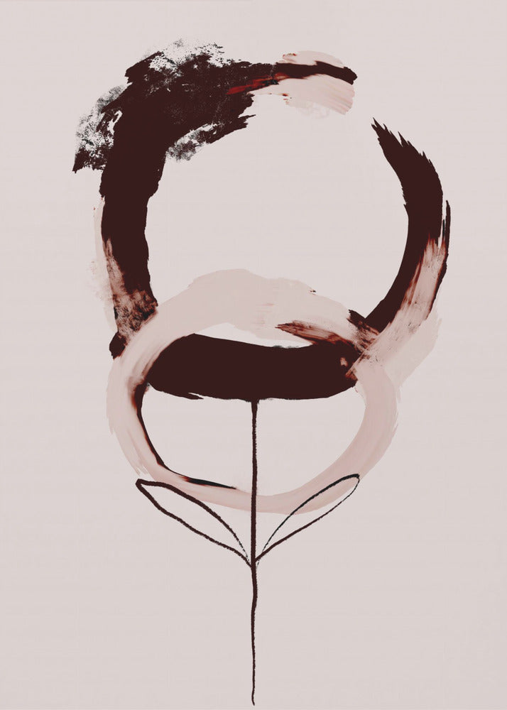 Fließende Harmonie | Leinwand