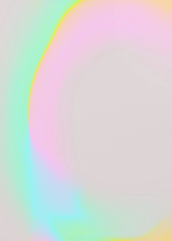 Pastell-Leuchtkurve | Poster