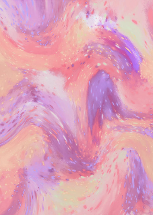 Ätherischer Wirbel | Leinwand