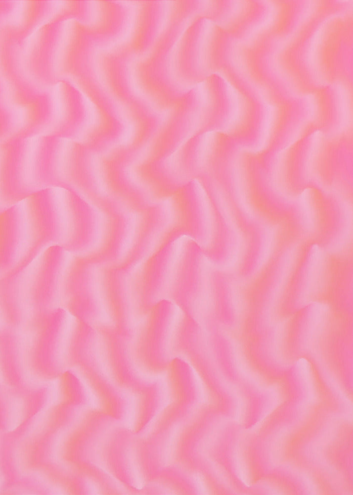 Rippling Pink Waves | Canvas