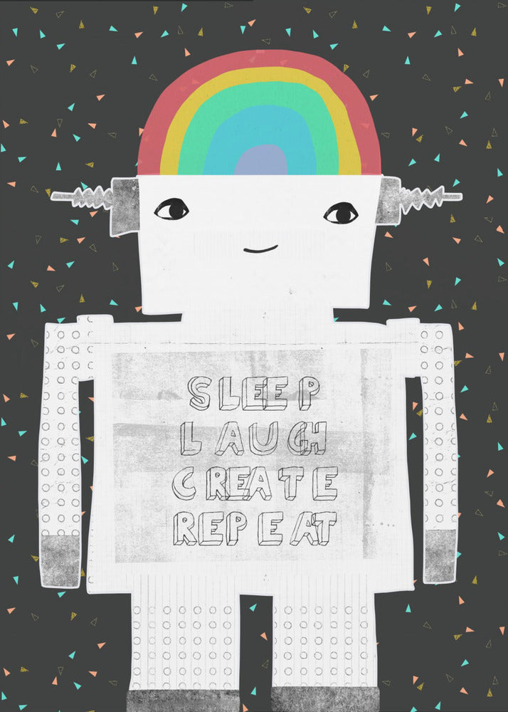 Leben in Schaltkreisen | Leinwand