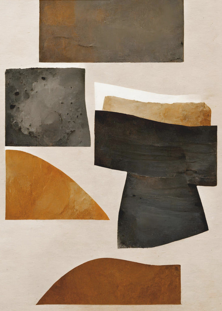 Rusty Shapes | Canvas