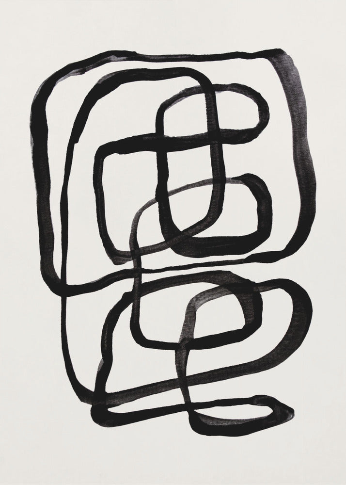 Abstrakte Linien I | Poster