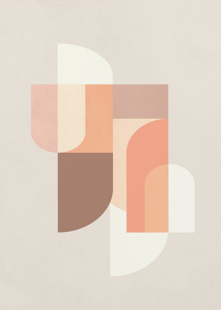Retro Geometrisch III | Poster