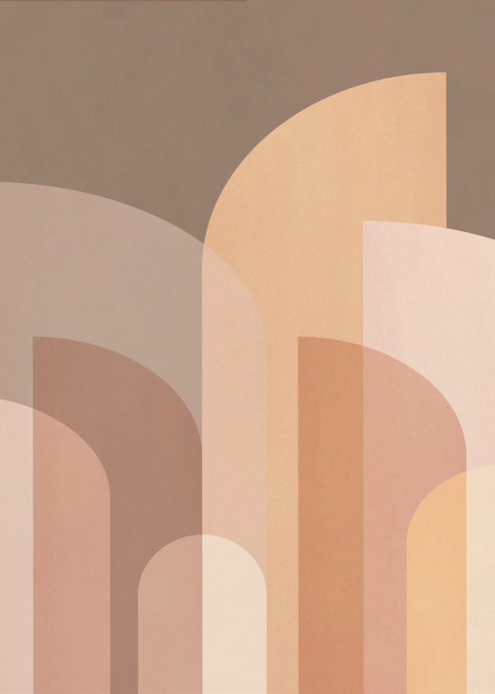 Retro Geometrisch II | Poster