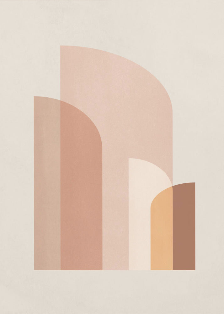 Retro Geometrisch IV | Poster