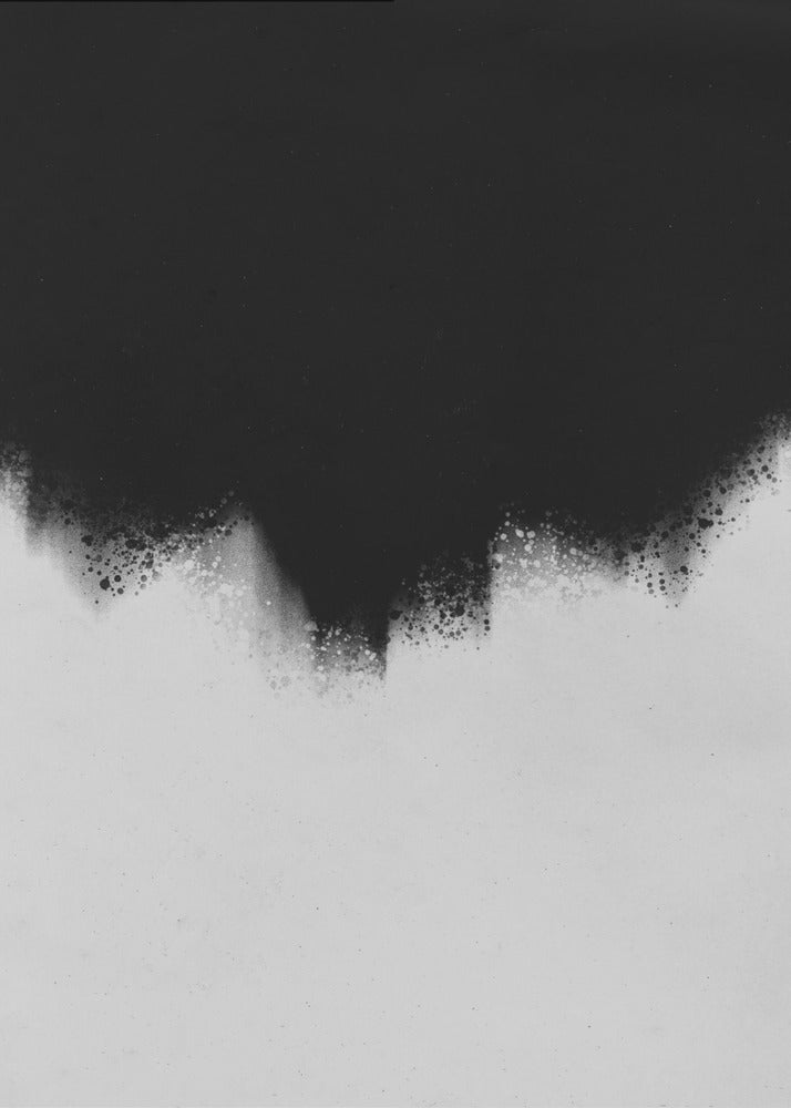 Monochromer Fluss | Leinwand
