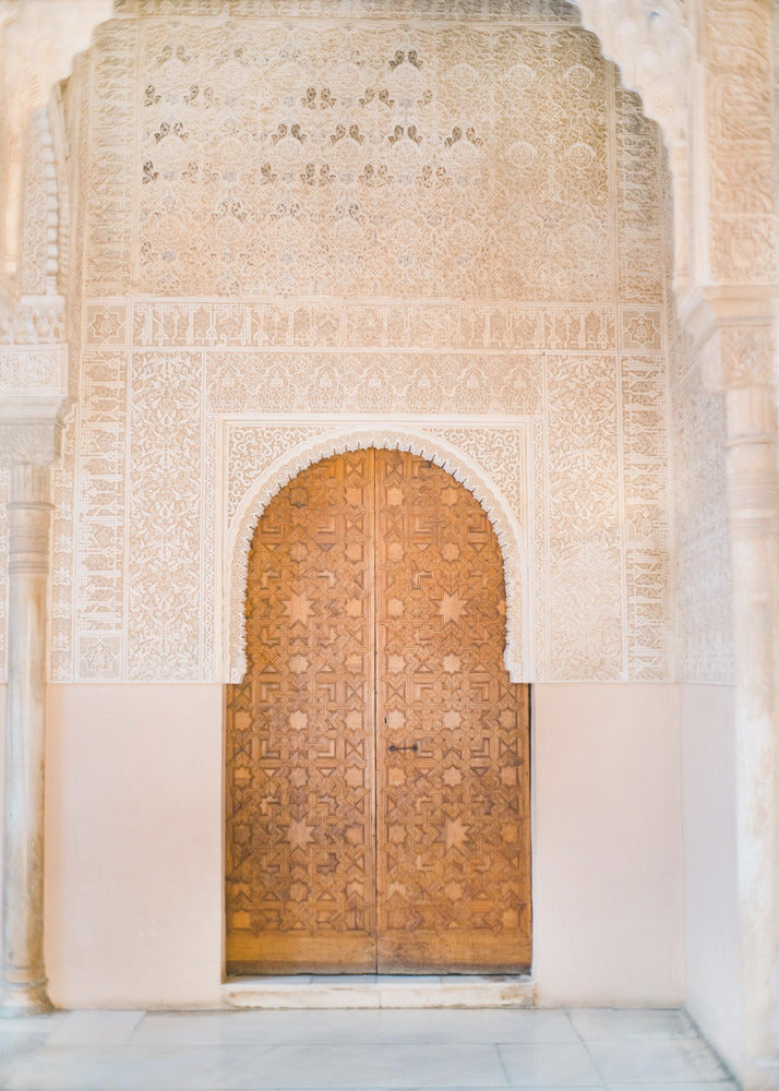 Alhambra-Tür | Leinwand