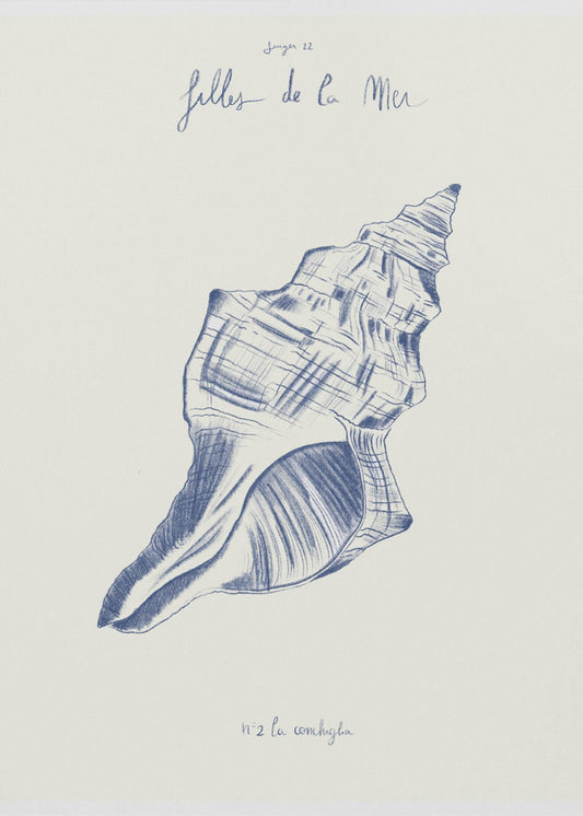 Filles de la mer n.2 - La conchiglia | Poster
