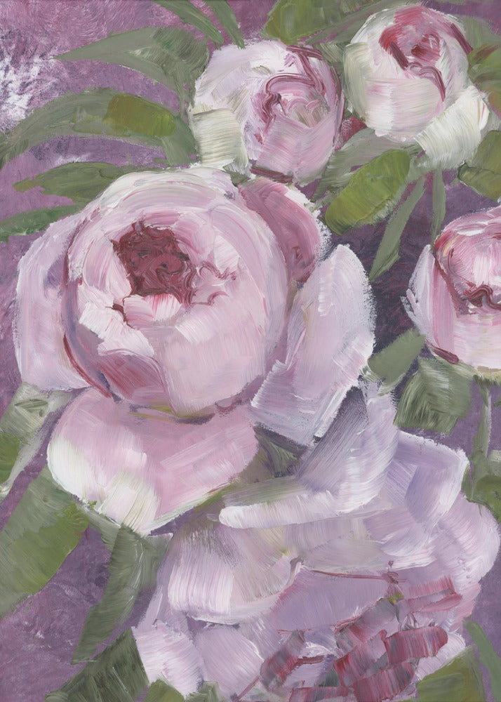 Rylee, malerische Rosen | Leinwand