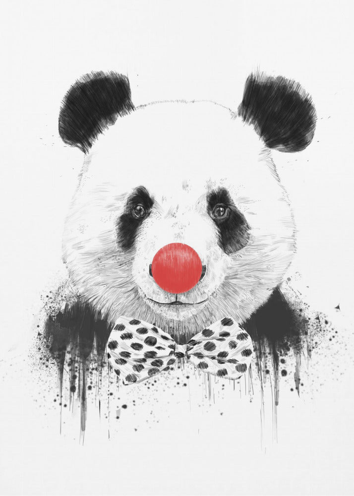 Clown Panda | Leinwand