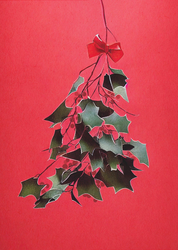 Holly's Bright Charm | Canvas