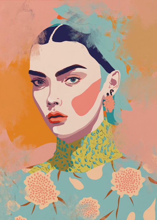 Lebendige Eleganz | Poster