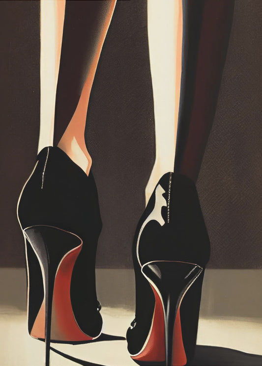 Schlanke Stiletto-Strebe | Poster