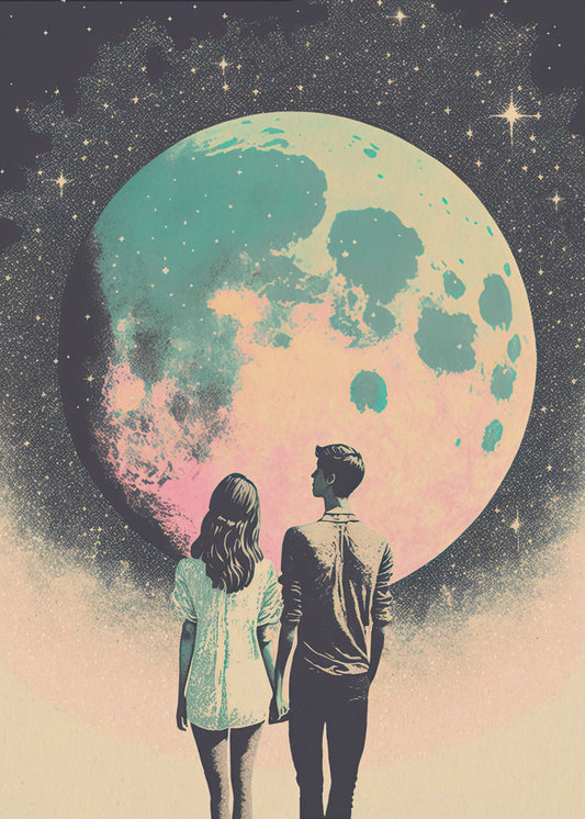Lunar Lovers' Journey | Poster